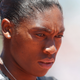 Caster Semenya of South Africa looks on during the Prefontaine Classic at Cobb Track & Angell Field on June 30, 2019, in Stanford, Calif.